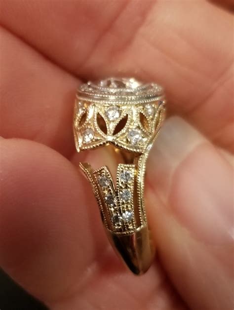 white gold ring restoration cost.